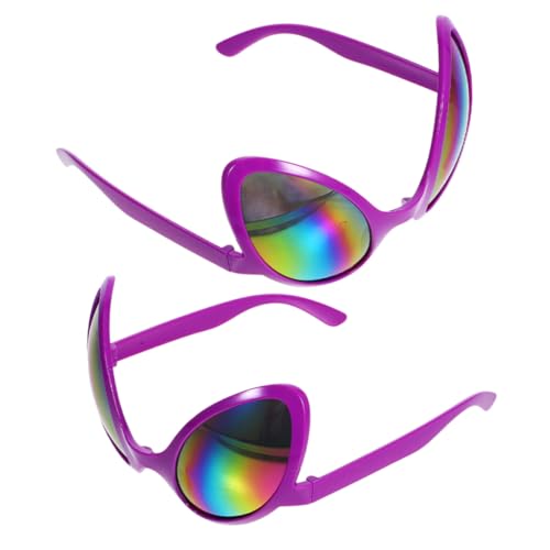 iplusmile 2 Stück außerirdische Brille Photo Booth Requisiten lustig Erwachsene Requisiten für Fotoautomaten Zubehör außerirdische Dekoration Alien-Frauenkostüm Sport Violett iplusmile 2 Stück außerirdische Brille Photo Booth Requisiten lustig Erwachsene Requisiten für Fotoautomaten Zubehör außerirdische Dekoration Alien-Frauenkostüm Sport Violett von iplusmile