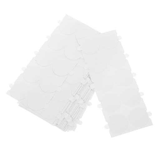 iplusmile 20 Blatt Klebrige Runde Aufkleber Doppelseitige Klebepunkte für Wachssiegel Selbstklebende Etiketten für Umschläge Bastelprojekte und Verpackungen von iplusmile