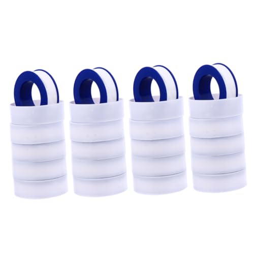 iplusmile 20 Rollen Ptfe Dichtband Hochtemperaturbeständig Korrosionsfest Klebeband für Wasser und Gartenschläuche Rohrabdichtung Langlebig und Einfach Anzuwenden iplusmile 20 Rollen Ptfe Dichtband Hochtemperaturbeständig Korrosionsfest Klebeband für Wasser und Gartenschläuche Rohrabdichtung Langlebig und Einfach Anzuwenden von iplusmile