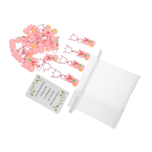 iplusmile 20 Stck. Schwein Schlüsselanhänger St. Patrick's Day Anhänger bei Schlüsselbundzubehör Taschenanhänger Toiletten-Schlüsselanhänger Cartoon -Schlüsselbund Zinklegierung von iplusmile