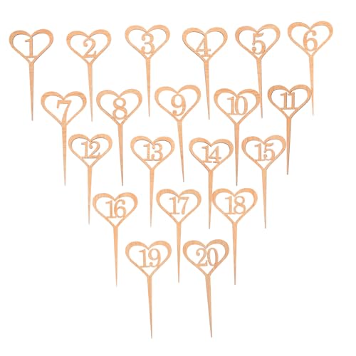 iplusmile 20 Stück Holz Tischkarten Für Love Seat Schilder Tischkarten Für Tische Barschilder Tischkarten Für Hochzeiten Tischnummernschilder Hochzeitsdekorationen Tischkarten Für iplusmile 20 Stück Holz Tischkarten Für Love Seat Schilder Tischkarten Für Tische Barschilder Tischkarten Für Hochzeiten Tischnummernschilder Hochzeitsdekorationen Tischkarten Für von iplusmile