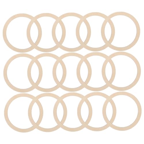 iplusmile 20 Stück Teiliges Holzringe Runde Holzscheiben zum Basteln Glatte DIY Holzplatten für Malerei Schmuck und Dekoration Natürliche Holzfarbe Bruchfest Vielseitig Gestaltbar iplusmile 20 Stück Teiliges Holzringe Runde Holzscheiben zum Basteln Glatte DIY Holzplatten für Malerei Schmuck und Dekoration Natürliche Holzfarbe Bruchfest Vielseitig Gestaltbar von iplusmile