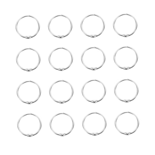 iplusmile 20 Stück Teiliges Metall Klammer Ring Innendurchmesser Robuste Buchringe zum Binden Basteln und Organisieren von Loseblatt Karteikarten Scrapbook für DIY Büro und Schule iplusmile 20 Stück Teiliges Metall Klammer Ring Innendurchmesser Robuste Buchringe zum Binden Basteln und Organisieren von Loseblatt Karteikarten Scrapbook für DIY Büro und Schule von iplusmile