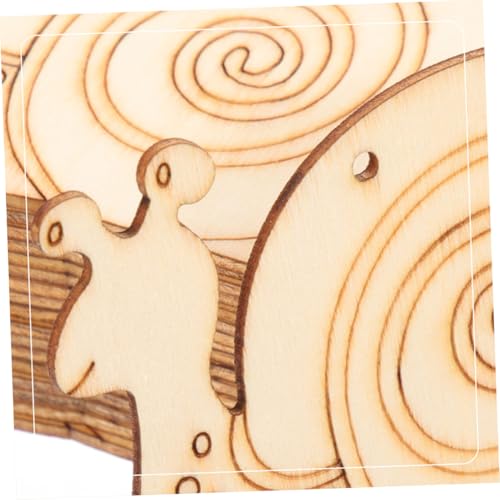 iplusmile 20 Stück Teiliges Unbehandelte Schneckenförmige Holzscheiben mit Aufhängekordel Vielseitige DIY Holzscheiben zum Bemalen Kreative Bastelholzstücke für Heimdekoration iplusmile 20 Stück Teiliges Unbehandelte Schneckenförmige Holzscheiben mit Aufhängekordel Vielseitige DIY Holzscheiben zum Bemalen Kreative Bastelholzstücke für Heimdekoration von iplusmile