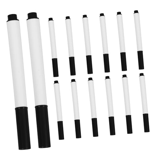 iplusmile 20 Stück Teiliges Whiteboard Marker Abwischbare Schwarze Whiteboard Planer Stifte Flüssige Trockenlöschmarker für Büro Schule und Vielseitige Oberflächen Klar und Glatt Schreibend von iplusmile