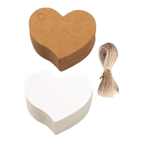 iplusmile 200 Stück Herzförmige Kraftpapier Geschenkanhänger mit Schnur Blanko Papieretiketten zum Selbstgestalten Romantische Verpackungsetiketten für Valentinstag Hochzeit Muttertag Party iplusmile 200 Stück Herzförmige Kraftpapier Geschenkanhänger mit Schnur Blanko Papieretiketten zum Selbstgestalten Romantische Verpackungsetiketten für Valentinstag Hochzeit Muttertag Party von iplusmile