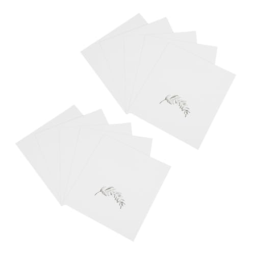 iplusmile 200 Stück Sitzplatzkarte Tischkarten für Essensbuffet Tischkarten für den Hochzeitsempfang Tischkarten zum Ausdrucken Tischkarten für die Tischdekoration Sitzkarten Papier Weiß von iplusmile