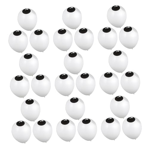iplusmile 200Stücke Halloween Ballons Latex Luftballons für Gruselige Dekoration Cartoon Augäpfel für Halloween Party und Feierlichkeiten Einzigartige Halloween von iplusmile
