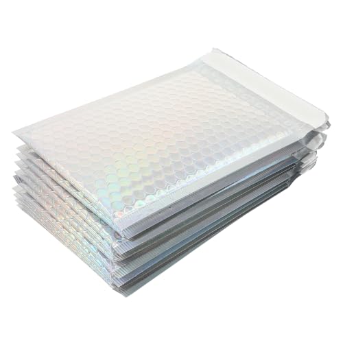 iplusmile 20Stücke Bubble Umschläge Wasserdichte Versandtaschen mit Dichtungsband für Empfindliche Vielseitig Einsetzbar Büro und Zuhause von iplusmile