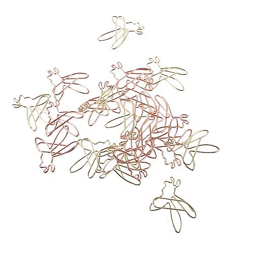 iplusmile 20Stücke Kreative Büroklammern Bienenform und Roségold Langlebige Papierclips für Büro Schule und Zuhause für Notizen Dokumente und Fotos iplusmile 20Stücke Kreative Büroklammern Bienenform und Roségold Langlebige Papierclips für Büro Schule und Zuhause für Notizen Dokumente und Fotos von iplusmile