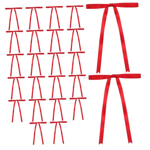 iplusmile 24 Stück Teiliges Rote Satin Schleifen Twistbänder Wiederverwendbare Verstellbare Geschenkband Bindungen für Geschenktüten Geburtstags und Weihnachtsdeko Dekorative Stoffschleifen iplusmile 24 Stück Teiliges Rote Satin Schleifen Twistbänder Wiederverwendbare Verstellbare Geschenkband Bindungen für Geschenktüten Geburtstags und Weihnachtsdeko Dekorative Stoffschleifen von iplusmile