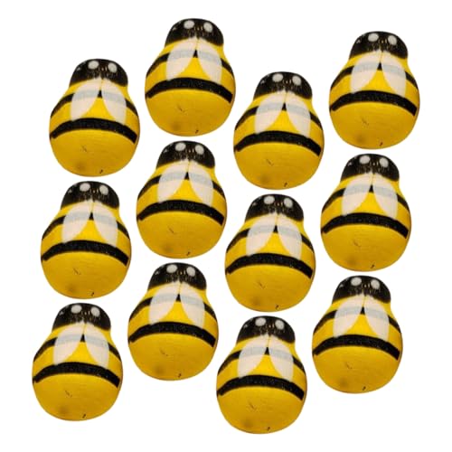 iplusmile 24Stücke Holzbienen Dekorationen Bienenhandwerk Holzornamente für DIY Projekte Süße Hängende Bienenfiguren zur Verschönerung von Partys und Wohnräumen iplusmile 24Stücke Holzbienen Dekorationen Bienenhandwerk Holzornamente für DIY Projekte Süße Hängende Bienenfiguren zur Verschönerung von Partys und Wohnräumen von iplusmile