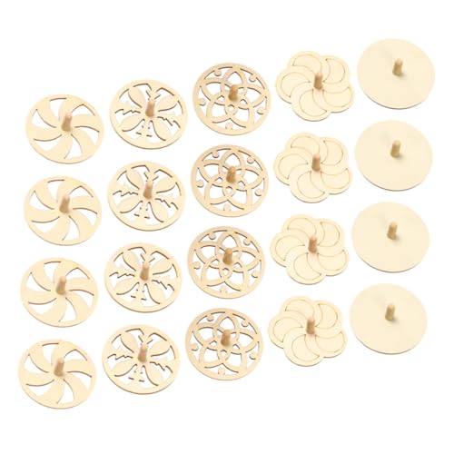 iplusmile 25 Stück Teiliges Holz Naturbelassen Unbemalt Kreative DIY Gyroskop Modelle für Sicher und Langlebig Bastelspielzeug für Jungen und Mädchen iplusmile 25 Stück Teiliges Holz Naturbelassen Unbemalt Kreative DIY Gyroskop Modelle für Sicher und Langlebig Bastelspielzeug für Jungen und Mädchen von iplusmile