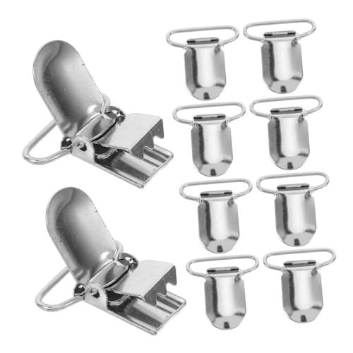 iplusmile 25 Stück Tischdeckenklammer Quilt-Clips Runde Schnullerclips Aus Metall Schnullerhalter Aus Holz Bett-hosenträger Hosenträgerclip Schnullerhalter Clips Bettlinge Eisen Silber iplusmile 25 Stück Tischdeckenklammer Quilt-Clips Runde Schnullerclips Aus Metall Schnullerhalter Aus Holz Bett-hosenträger Hosenträgerclip Schnullerhalter Clips Bettlinge Eisen Silber von iplusmile