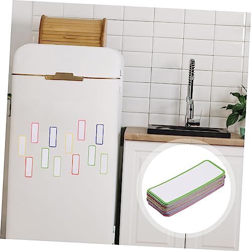 iplusmile 27 Stück Teiliges Magnetisches Etiketten Flexible Abwischbare Magnetlabel mit Bunten Ecken Wiederverwendbar für Whiteboards Kühlschrank Schließfächer Praktische Organisation und iplusmile 27 Stück Teiliges Magnetisches Etiketten Flexible Abwischbare Magnetlabel mit Bunten Ecken Wiederverwendbar für Whiteboards Kühlschrank Schließfächer Praktische Organisation und von iplusmile