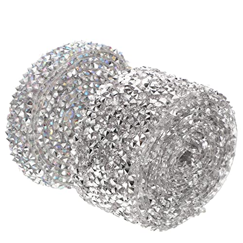 iplusmile 2Rollen Strassbänder Selbstklebend Glitter Diamant für DIY Bastelprojekte für Kleidung und Autos Langlebig und Einfach iplusmile 2Rollen Strassbänder Selbstklebend Glitter Diamant für DIY Bastelprojekte für Kleidung und Autos Langlebig und Einfach von iplusmile