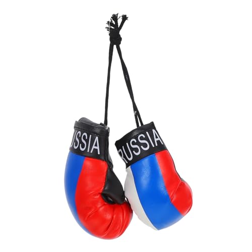 iplusmile 2Stücke Mini Boxhandschuhe Dekoration für Autospiegel Schlüsselanhänger mit Russischer Flagge Stilvolles Autozubehör für Boxfans Geschenkidee für Boxpartys iplusmile 2Stücke Mini Boxhandschuhe Dekoration für Autospiegel Schlüsselanhänger mit Russischer Flagge Stilvolles Autozubehör für Boxfans Geschenkidee für Boxpartys von iplusmile