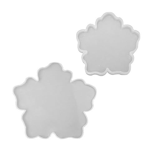 iplusmile 2Stücke Silikonform für Untersetzer Handgefertigte Blumenform Gießform Hochwertigem Silikon Leicht zu Reinigen DIY Projekte und Wohnkultur iplusmile 2Stücke Silikonform für Untersetzer Handgefertigte Blumenform Gießform Hochwertigem Silikon Leicht zu Reinigen DIY Projekte und Wohnkultur von iplusmile