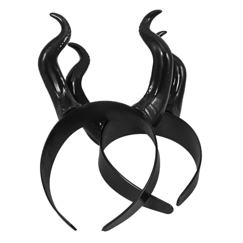 iplusmile 2Stücke Teufelshörner Haarreifen für Halloween Cosplay Bequemes Stirnband Kostümzubehör Handwerkskunst und Kreatives Design für Festliche Anlässe iplusmile 2Stücke Teufelshörner Haarreifen für Halloween Cosplay Bequemes Stirnband Kostümzubehör Handwerkskunst und Kreatives Design für Festliche Anlässe von iplusmile