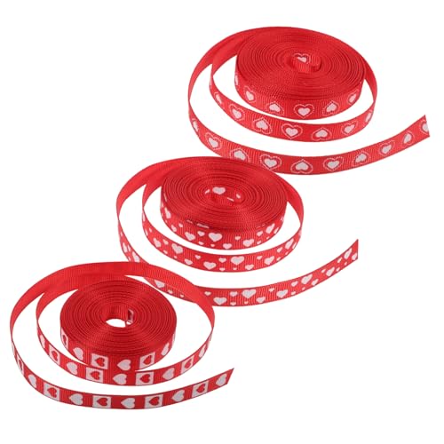iplusmile 3 Rollen Valentinstag-liebesband Party Hochzeit Valentinstagsband Dünn Fun Band Nach Herzband Herzmusterband Dekorationen Seide Handwerk Valentines Wickeln Polyester iplusmile 3 Rollen Valentinstag-liebesband Party Hochzeit Valentinstagsband Dünn Fun Band Nach Herzband Herzmusterband Dekorationen Seide Handwerk Valentines Wickeln Polyester von iplusmile