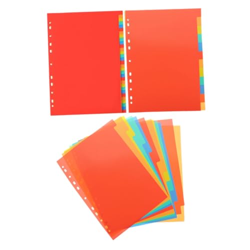 iplusmile 3 Sätze PVC Register Trennblätter Teilig Beschreibbare Reiter Langlebige Ordnertrenner für Büro Schule und Zuhause Praktische Seitenmarkierer für Ringbücher iplusmile 3 Sätze PVC Register Trennblätter Teilig Beschreibbare Reiter Langlebige Ordnertrenner für Büro Schule und Zuhause Praktische Seitenmarkierer für Ringbücher von iplusmile