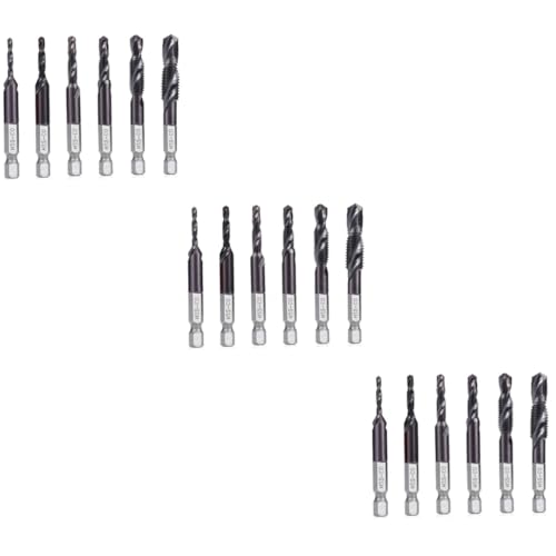 iplusmile 3 Sätze Teiliges Hochgeschwindigkeitsstahl Spiralbohrer Mit Sechskantschaft Bohrer Zubehör Für Elektrische Bohrmaschinen Schwarz Langlebig Und Kompatibel Mit Gängigen 6 Stücke * 3 iplusmile 3 Sätze Teiliges Hochgeschwindigkeitsstahl Spiralbohrer Mit Sechskantschaft Bohrer Zubehör Für Elektrische Bohrmaschinen Schwarz Langlebig Und Kompatibel Mit Gängigen 6 Stücke * 3 von iplusmile