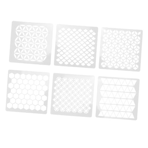 iplusmile 3 Sätze Wandmalerei-vorlage Schablone Kunst Bienenwabe Für Wandmalerei Vorlage Malvorlagentafel Weiß 6 Stücke * 3 iplusmile 3 Sätze Wandmalerei-vorlage Schablone Kunst Bienenwabe Für Wandmalerei Vorlage Malvorlagentafel Weiß 6 Stücke * 3 von iplusmile