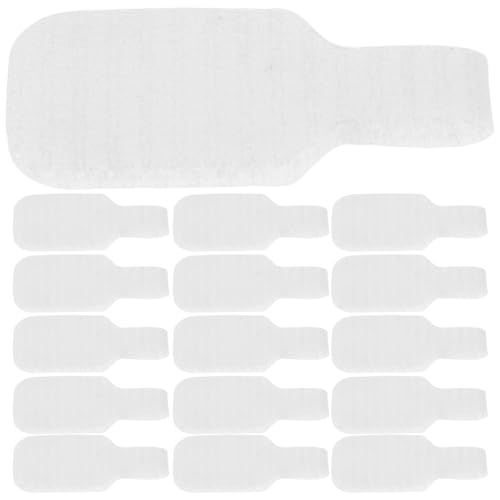 iplusmile 30 Stück Kabeletiketten Kabelmarkierungen Kabelmanagement-Tags Etiketten für Drahtetiketten Kabelbeschrifter Kennzeichnung von Kordelanhängern Nylon Weiß von iplusmile