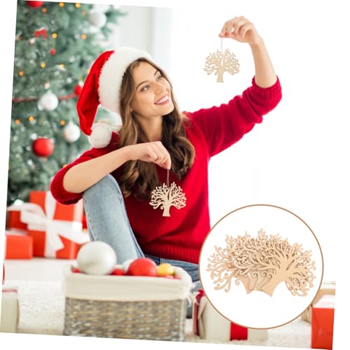 iplusmile 30 Stück Teiliges Baumförmige Holzscheiben zum Basteln Unbehandelte Holzschnitt Deko für DIY Christbaumschmuck Naturholz Ornament mit Glatter für Weihnachtsdeko Innen und Außen iplusmile 30 Stück Teiliges Baumförmige Holzscheiben zum Basteln Unbehandelte Holzschnitt Deko für DIY Christbaumschmuck Naturholz Ornament mit Glatter für Weihnachtsdeko Innen und Außen von iplusmile