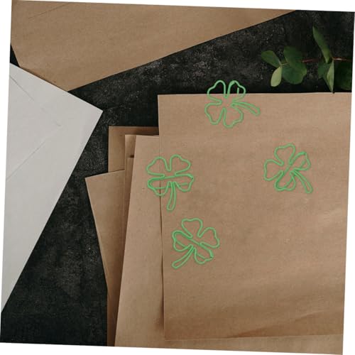 iplusmile 30 Stück Teiliges Kleine Büroklammern Vierblättriger Kleeblatt Designs Süße Zarte Lesezeichen Büroklammern für Büro und Zuhause mit Glückssymbol und Irischem Festival iplusmile 30 Stück Teiliges Kleine Büroklammern Vierblättriger Kleeblatt Designs Süße Zarte Lesezeichen Büroklammern für Büro und Zuhause mit Glückssymbol und Irischem Festival von iplusmile