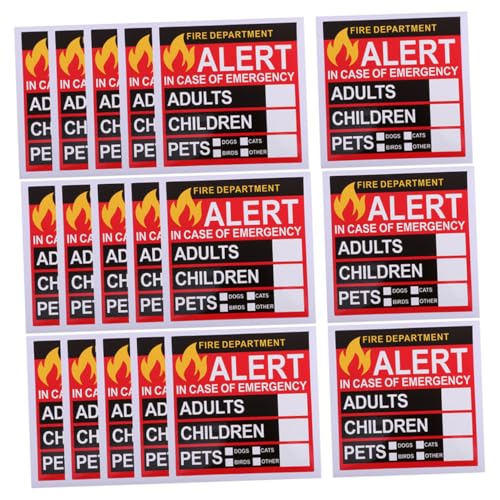 iplusmile 30 Stück Teiliges Notfall Alarm Aufkleber für Haustiere und Personen Langlebige Hochsichtbare Rettungsaufkleber für Fenster und Türen Klare Rettungsanweisungen für Feuerwehr und iplusmile 30 Stück Teiliges Notfall Alarm Aufkleber für Haustiere und Personen Langlebige Hochsichtbare Rettungsaufkleber für Fenster und Türen Klare Rettungsanweisungen für Feuerwehr und von iplusmile
