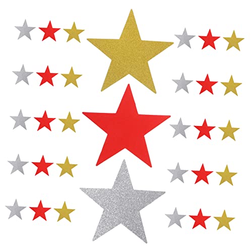 iplusmile 30 Stück Teiliges Papierausschnitte Dekorative Wanddeko für Klassenzimmer Kindergarten DIY Bastelprojekte Gold Silber Rot Vielseitig für Schul und Partygestaltung iplusmile 30 Stück Teiliges Papierausschnitte Dekorative Wanddeko für Klassenzimmer Kindergarten DIY Bastelprojekte Gold Silber Rot Vielseitig für Schul und Partygestaltung von iplusmile
