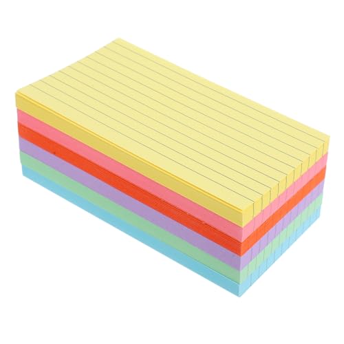 iplusmile 300 Stück Teiliges Farbige Indexkarten Liniert Doppelseitig Beschreibbar Glattes Papier für Schule Büro Notizen Lernen Praktische Karteikarten iplusmile 300 Stück Teiliges Farbige Indexkarten Liniert Doppelseitig Beschreibbar Glattes Papier für Schule Büro Notizen Lernen Praktische Karteikarten von iplusmile
