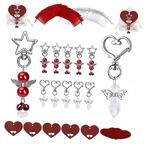 iplusmile 30Sätze Schutzengel Schlüsselanhänger Teiliges Weihnachtsgeschenk Mit Hängenden Tags Für Hochzeiten Partys Und Glücksbringer Für Schlüssel Taschen iplusmile 30Sätze Schutzengel Schlüsselanhänger Teiliges Weihnachtsgeschenk Mit Hängenden Tags Für Hochzeiten Partys Und Glücksbringer Für Schlüssel Taschen von iplusmile