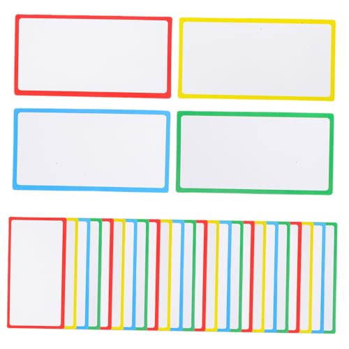 iplusmile 36 Stück Magnetische Namensschilder Teiliges Wiederbeschreibbare Trocken Abwischbare Blanko Etiketten mit Farbigen Kanten Blau Rot Grün Gelb für Whiteboard und Magnetische iplusmile 36 Stück Magnetische Namensschilder Teiliges Wiederbeschreibbare Trocken Abwischbare Blanko Etiketten mit Farbigen Kanten Blau Rot Grün Gelb für Whiteboard und Magnetische von iplusmile