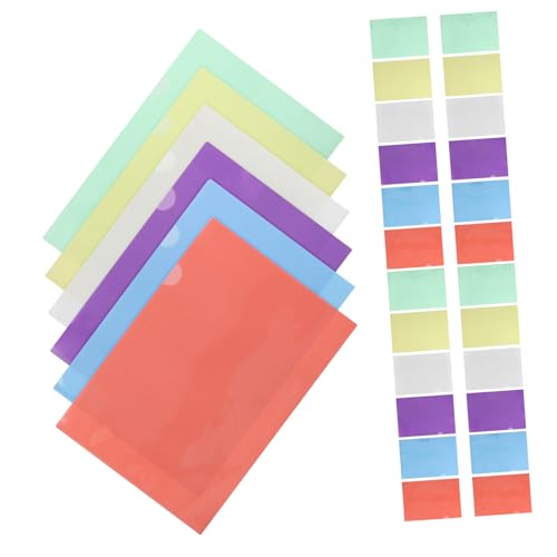 iplusmile 36Stücke Transparente Dokumentenmappen Praktische Klarsichttaschen für Büro und Schule Vielseitige Kunststoffhüllen für Papierschutz und Dokumentenablage Farbenfroh iplusmile 36Stücke Transparente Dokumentenmappen Praktische Klarsichttaschen für Büro und Schule Vielseitige Kunststoffhüllen für Papierschutz und Dokumentenablage Farbenfroh von iplusmile