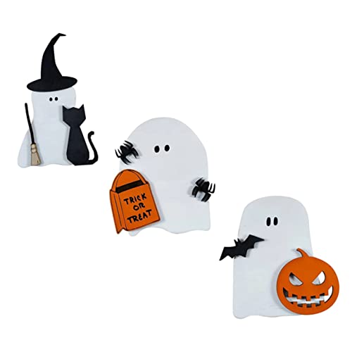 iplusmile 3Stücke Halloween Holz Geist Dekoration Ornament für Zuhause und Büro Langlebig und Elegant Halloween Dekoration für Stimmungsvolles iplusmile 3Stücke Halloween Holz Geist Dekoration Ornament für Zuhause und Büro Langlebig und Elegant Halloween Dekoration für Stimmungsvolles von iplusmile
