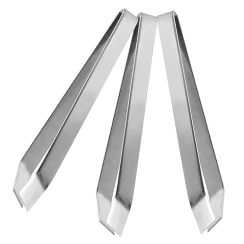 iplusmile 3Stücke Teiliges Lebensmittel Pinzette aus Präzise Grillzange zum Entfernen von Fleischhaaren und Hygienisch und Spülmaschinenfest von iplusmile