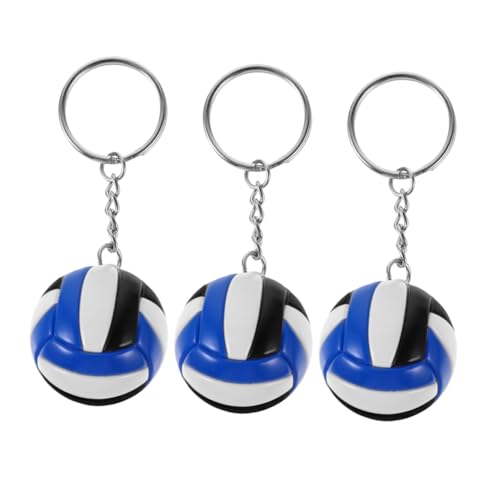 iplusmile 3Stücke Volleyball Schlüsselanhänger Kreative Sporttaschen Dekoration für Volleyball Events und Wettbewerbe Langlebig und Gestaltet Souvenir für Fans iplusmile 3Stücke Volleyball Schlüsselanhänger Kreative Sporttaschen Dekoration für Volleyball Events und Wettbewerbe Langlebig und Gestaltet Souvenir für Fans von iplusmile