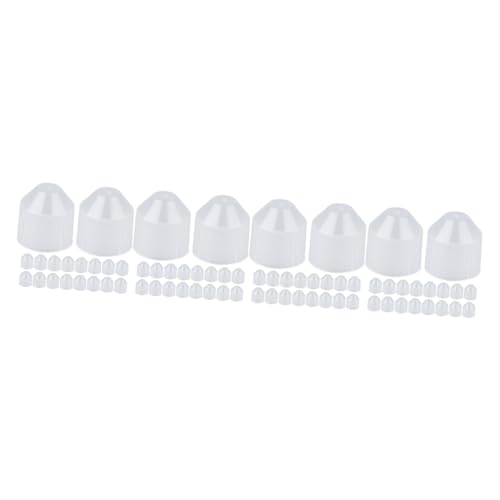iplusmile 4 Sätze E27 Lampensockel Endstück Des Lampenschirms Lichthalterbecher E27 Lampenknauf Lampensockel Tassen Retro-steckdosenbecher Lampensockel Lampenbecher Plastik 100 Stück * 4 von iplusmile