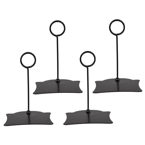 iplusmile 4 Stück Metall Preisschildhalter Stabile Draht Label Clips für Supermarkt Bäckerei und Tisch Langlebiger Merchandise Holder Eleganter Schwarzer Preisetikettenhalter iplusmile 4 Stück Metall Preisschildhalter Stabile Draht Label Clips für Supermarkt Bäckerei und Tisch Langlebiger Merchandise Holder Eleganter Schwarzer Preisetikettenhalter von iplusmile