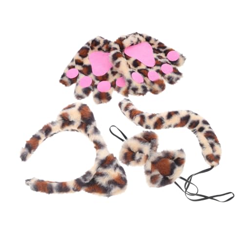 iplusmile 4 Stück Partykostüm verkleiden Leoparden Kopfband Cosplay Zubehör Halloween wirft Kostümset Leopard Leopardenkopfband Cosplay -Accessoires Halloween-Tier-Cosplay-Kostüm Flanell iplusmile 4 Stück Partykostüm verkleiden Leoparden Kopfband Cosplay Zubehör Halloween wirft Kostümset Leopard Leopardenkopfband Cosplay -Accessoires Halloween-Tier-Cosplay-Kostüm Flanell von iplusmile