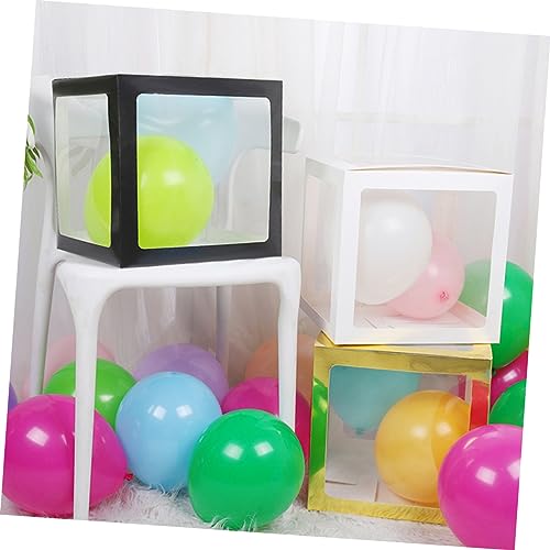iplusmile 4 Stück Teiliges Ballon Boxen Schwarz Dekorative Ballonboxen für Geburtstagsparty Diy Partydekoration Fotorequisiten Themenorientierte Geschenkboxen für Festliche Anlässe iplusmile 4 Stück Teiliges Ballon Boxen Schwarz Dekorative Ballonboxen für Geburtstagsparty Diy Partydekoration Fotorequisiten Themenorientierte Geschenkboxen für Festliche Anlässe von iplusmile