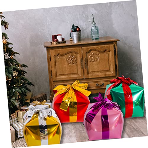 iplusmile 4 Stück Teiliges Geschenkbox Folienballons Riesige Dicke Farbige Ballons in Gold Silber Grün Rot Langlebig und Reißfest für Weihnachts und Neujahrsdeko Party und Feierdekoration iplusmile 4 Stück Teiliges Geschenkbox Folienballons Riesige Dicke Farbige Ballons in Gold Silber Grün Rot Langlebig und Reißfest für Weihnachts und Neujahrsdeko Party und Feierdekoration von iplusmile