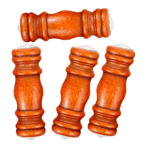 iplusmile 4 Stück Teiliges Holz Knebelknöpfe für Kleidung Klassischer Retro Mantelverschluss Horn Vielseitig Einsetzbar für Mäntel Strickjacken und Jacken von iplusmile