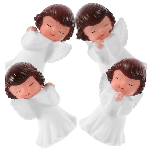 iplusmile 4 Stück Teiliges Kleine Betende Figuren aus Vinyl Leichte Girl Cake Decorations Ästhetische Tisch und Regaldekoration für Zuhause und Büro iplusmile 4 Stück Teiliges Kleine Betende Figuren aus Vinyl Leichte Girl Cake Decorations Ästhetische Tisch und Regaldekoration für Zuhause und Büro von iplusmile