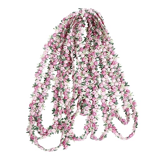 iplusmile 4.5M Rosa Spitzenband mit Blumenmuster Dekoratives Band für DIY Hochzeitsanwendungen Bastelprojekte Kleidungsstücke und Haarschmuck von iplusmile