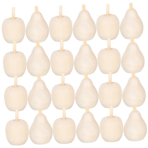 iplusmile 40 Stück Teiliges Holz Obst DIY Bastelset Unbemalte Holzfiguren zum Bemalen für Kreative Holzdeko Handwerk und Heimdekoration iplusmile 40 Stück Teiliges Holz Obst DIY Bastelset Unbemalte Holzfiguren zum Bemalen für Kreative Holzdeko Handwerk und Heimdekoration von iplusmile