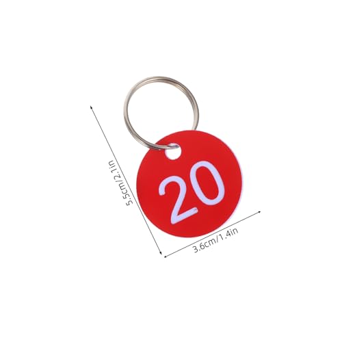 iplusmile 40 Stück Teiliges Nummeriertes Metallschlüsselanhänger mit Wasserfestem Design Robust für Sauna und Schwimmbad Runde Metall Identifikationsmarken für Effiziente Schlüssel und iplusmile 40 Stück Teiliges Nummeriertes Metallschlüsselanhänger mit Wasserfestem Design Robust für Sauna und Schwimmbad Runde Metall Identifikationsmarken für Effiziente Schlüssel und von iplusmile