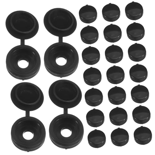 iplusmile 400 Stück Schraubverschluss schwarze Schraubkappen Schrauben mit Abdeckkappen Schraubenabdeckungen Polsterschrauben Scharnierköpfe Schraubenlochaufkleber Staubschutzscharnier iplusmile 400 Stück Schraubverschluss schwarze Schraubkappen Schrauben mit Abdeckkappen Schraubenabdeckungen Polsterschrauben Scharnierköpfe Schraubenlochaufkleber Staubschutzscharnier von iplusmile